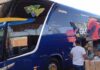 Depois de um farto café da manhã, passageiros viajam para São Paulo na empresa Gugu Turismo nesta quinta-feira(16)