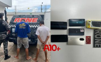 Polícia prende suspeito de receptação com celulares e máquina de cartão de crédito na zona Norte de Teresina