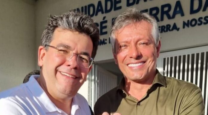Prefeito Marcelo Costa se encontra com Rafael Fonteles e agradece obras para Valença do Piauí