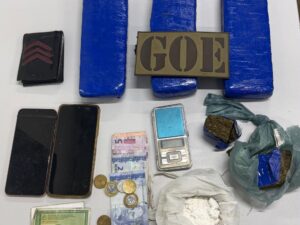 Polícia Militar apreende cerca de 3 kg de maconha e prende dois suspeitos por tráfico em Timon